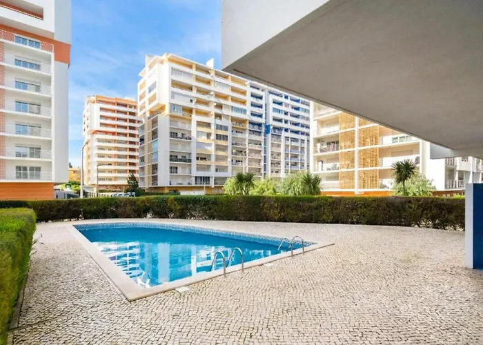 Pool&balcony Downtown Portimao Faia 202 Flat Διαμέρισμα *